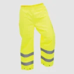 Bison Stamina Premium Weight Yellow Hi Vis Overtrouser