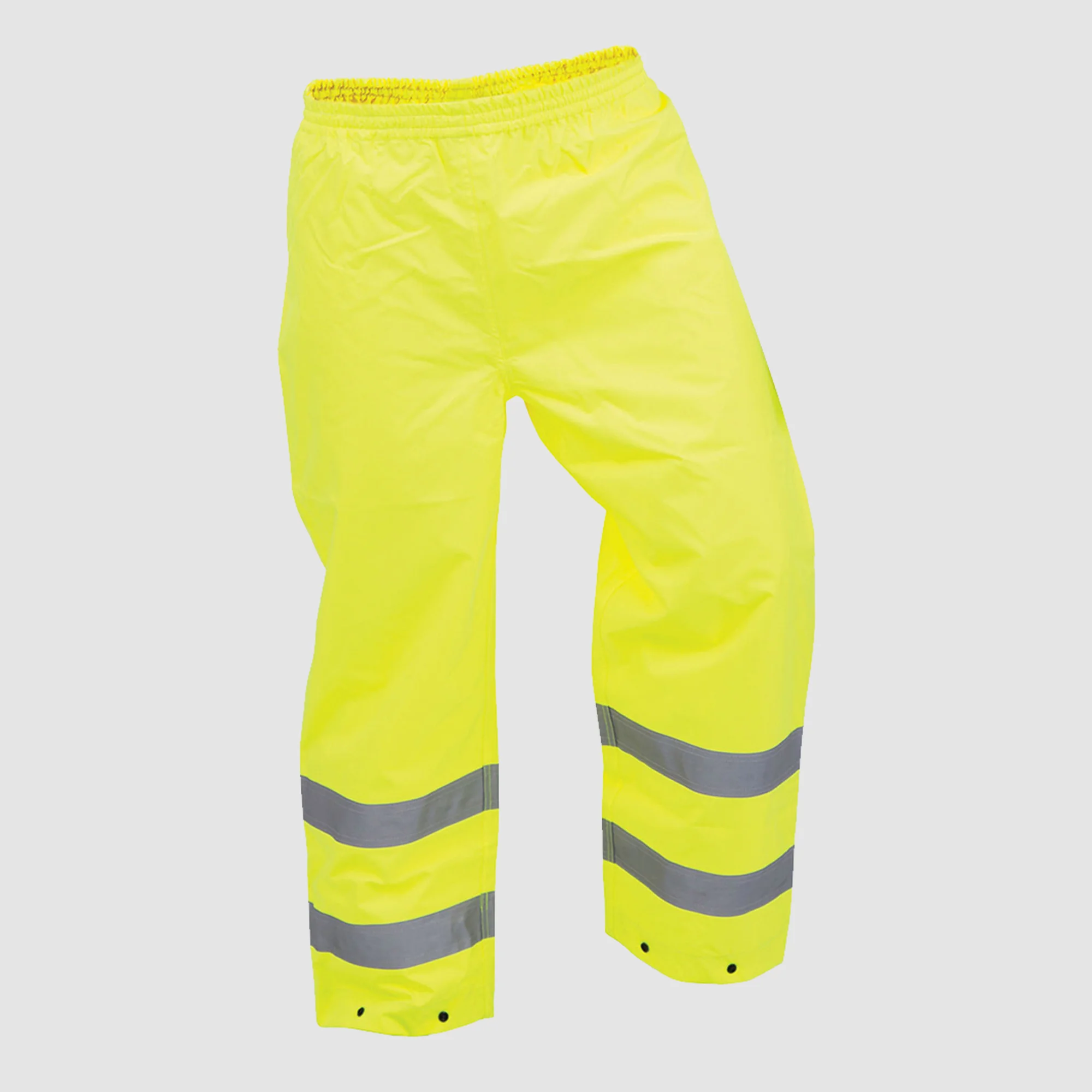 Bison Stamina Premium Weight Yellow Hi Vis Overtrouser