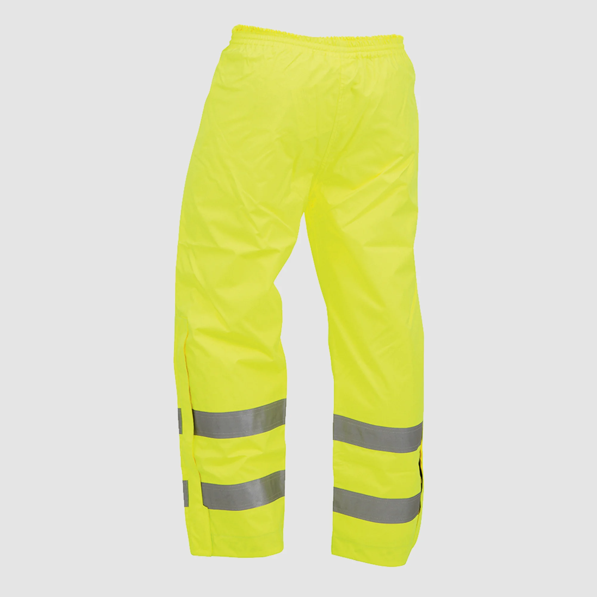 Bison Stamina Premium Weight Yellow Hi Vis Overtrouser