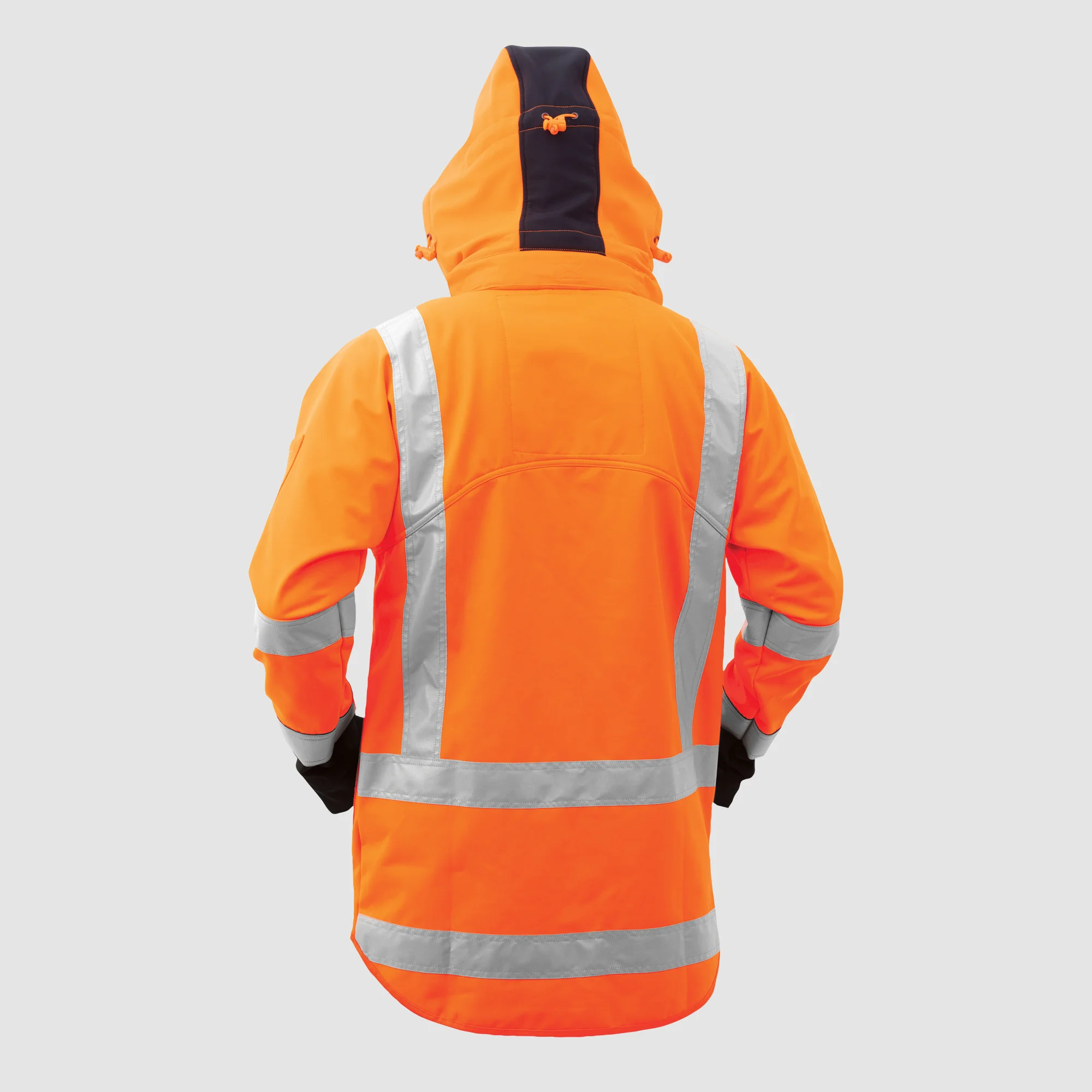 Bison Stamina TTMC-W17 Softshell Orange Jacket (JTPSS)