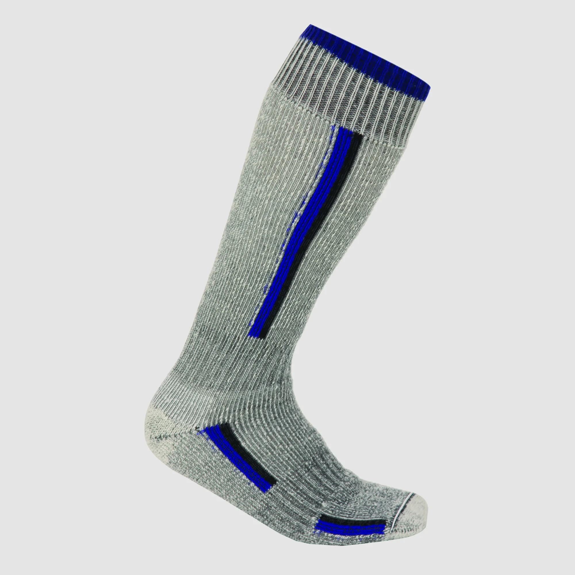 Bison BlueTop Grey-Blue Wool Sock