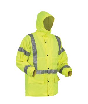 Bison Stamina Hi-vis Day/Night Jacket Yellow (46NPLJKT)
