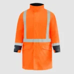 Hi-Vis Stamina Pu TTMC-W17 Lightweight Jacket Orange/Navy