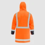 Hi-Vis Stamina Pu TTMC-W17 Lightweight Jacket Orange/Navy
