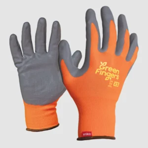 Esko Green Fingers Gardening Gloves, Orange