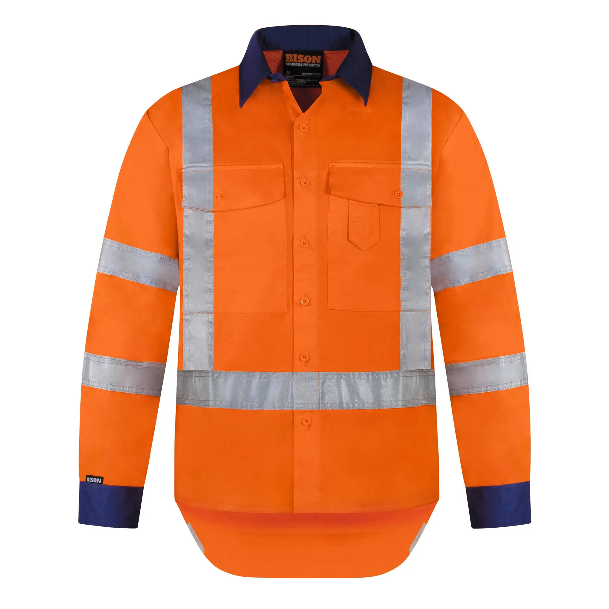 TTMC Day/Night 150gsm 100% Cotton Shirt Orange (STBCOLW)