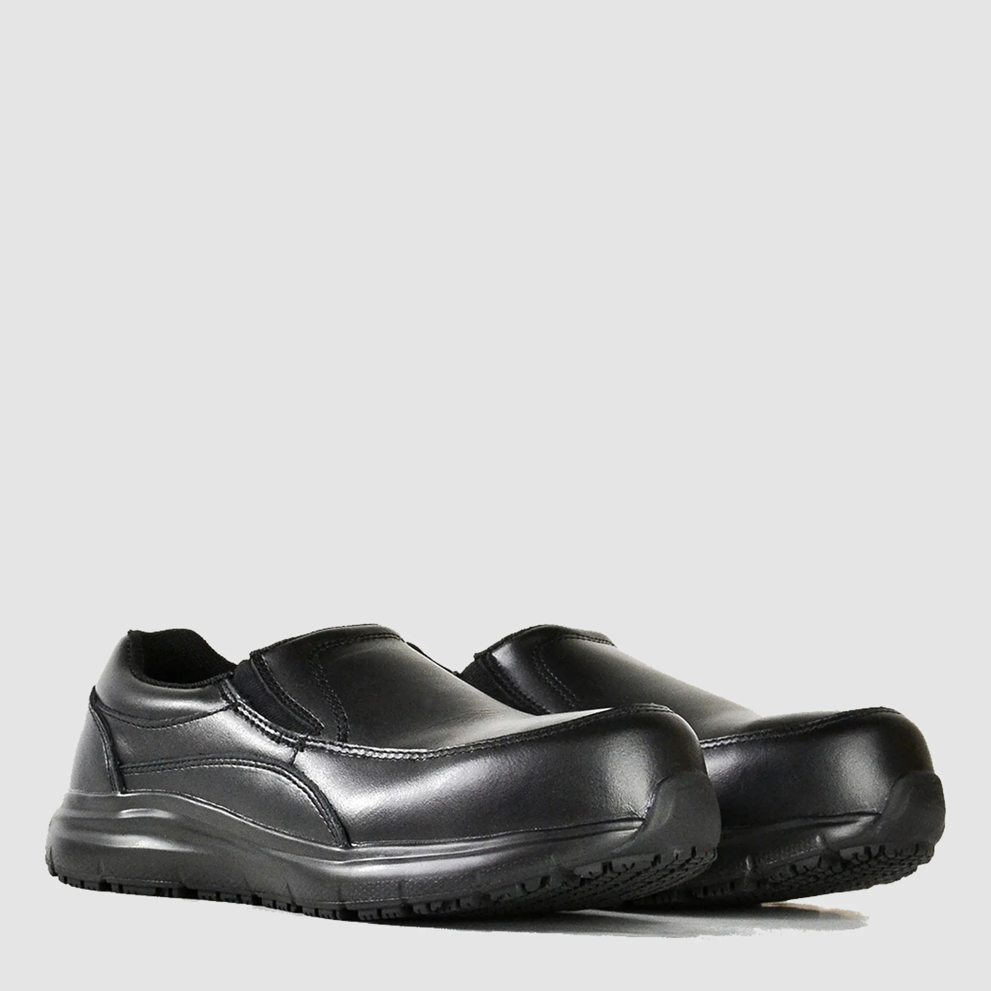 Bata Atlanta AT - Ladies Slip on Slip Resistant Safety Shoe 10 524 60804 Atlanta AT Black Pair
