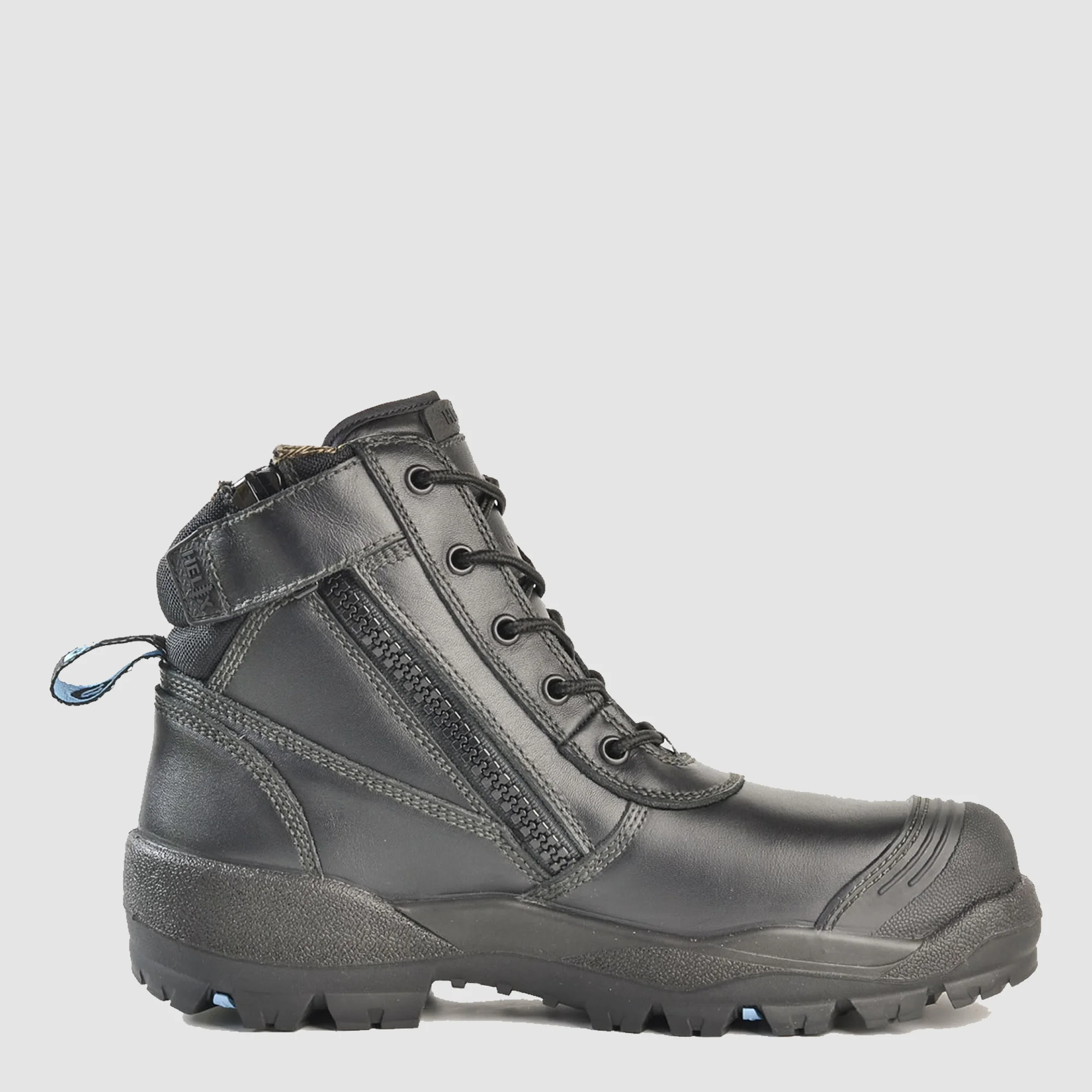 Bata Horizon Ultra Black Lace Up Zip-Sided Safety Boot 8 804-60008 Horizon Ultra Black - Inside