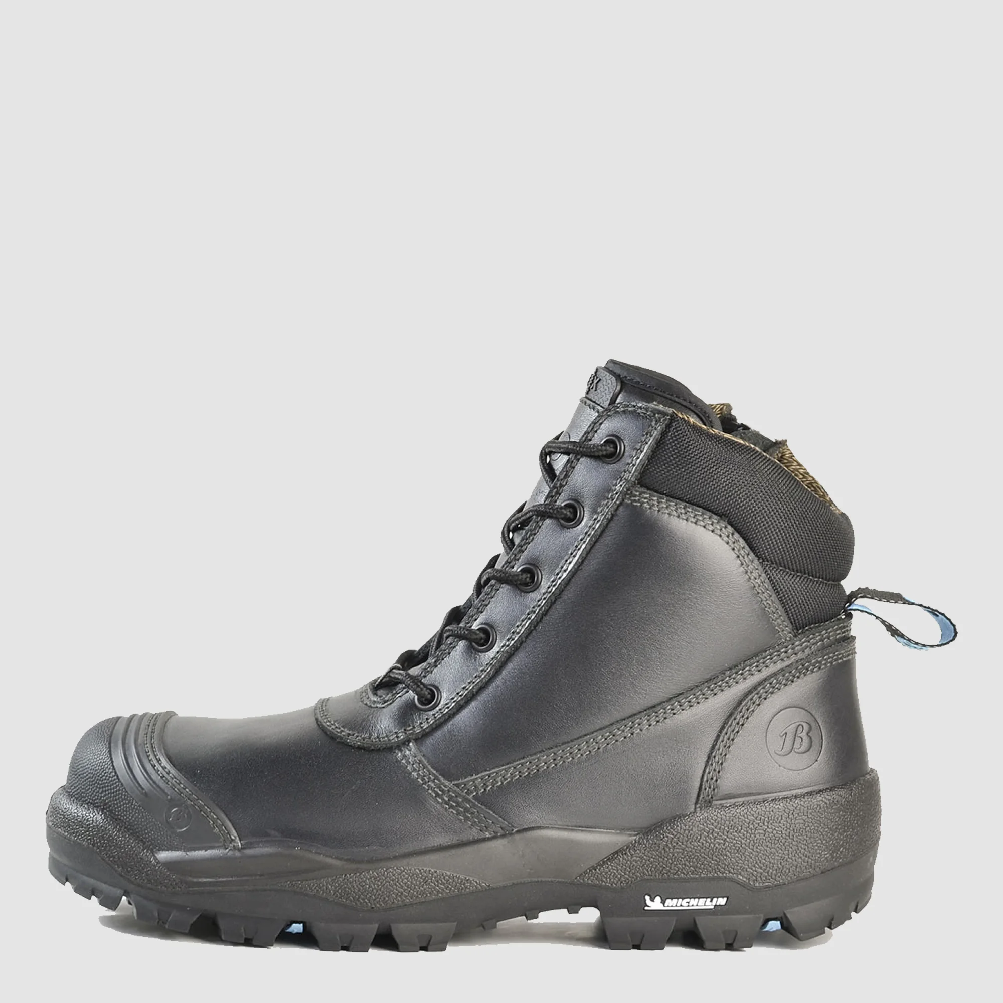 Bata Horizon Ultra Black Lace Up Zip-Sided Safety Boot 9 804-60008 Horizon Ultra Black - Outside