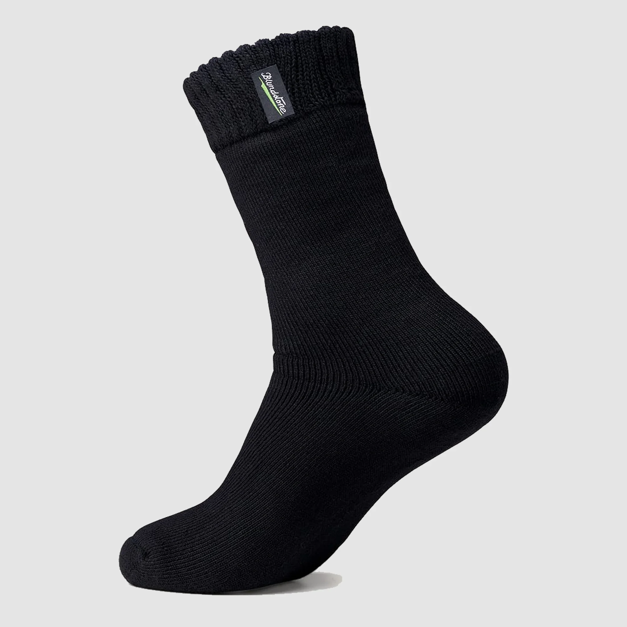 Blundstone Black Bamboo Socks - (Sizes: 6-10) 2 Blundstone Bamboo Socks - Side