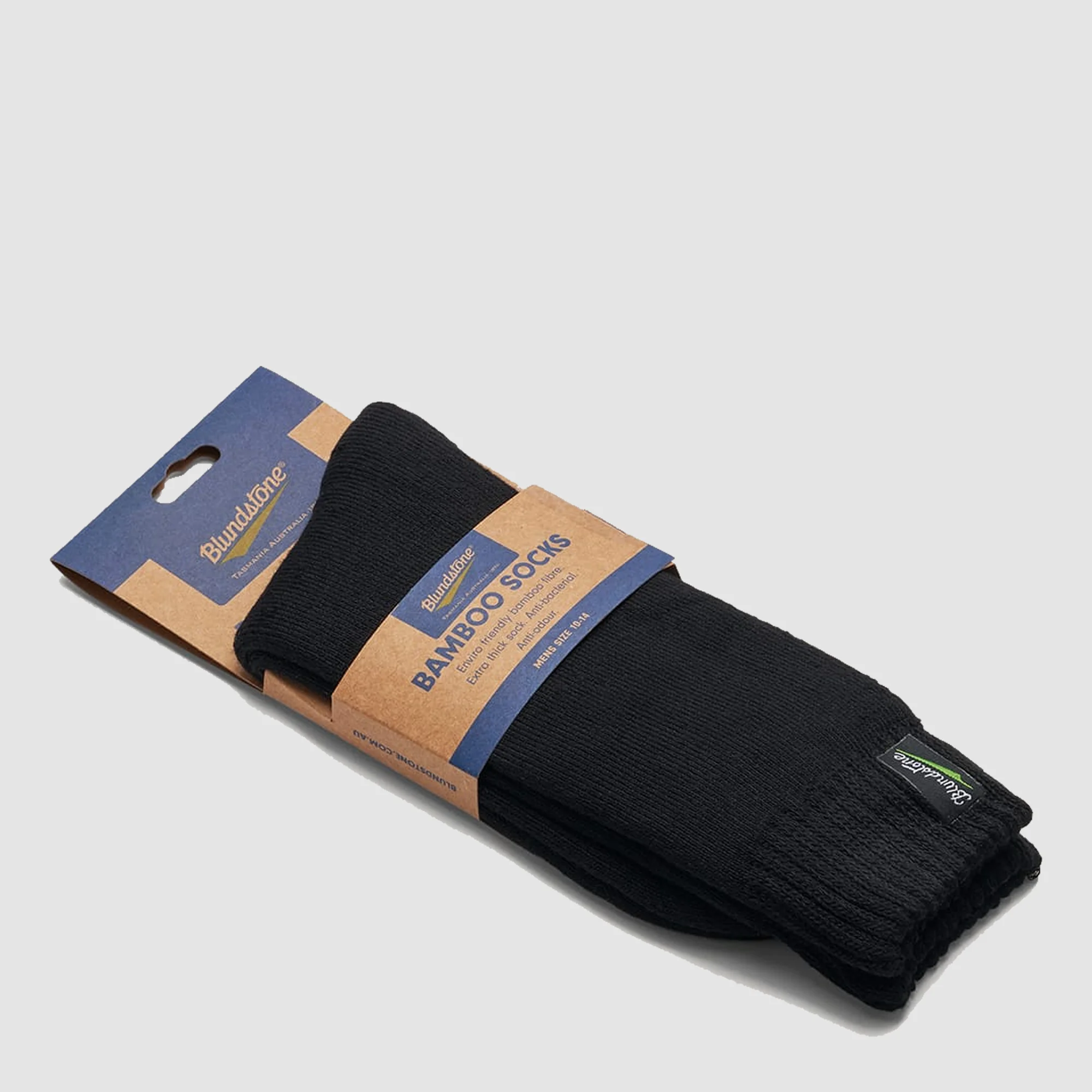 Blundstone Black Bamboo Socks - (Sizes: 6-10) 1 Blundstone Bamboo Socks - packaging