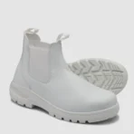 John Bull Bianco 4191 White Elastic Sided Safety Boot John Bull Bianco 4191 White Elastic Sided Safety Boot