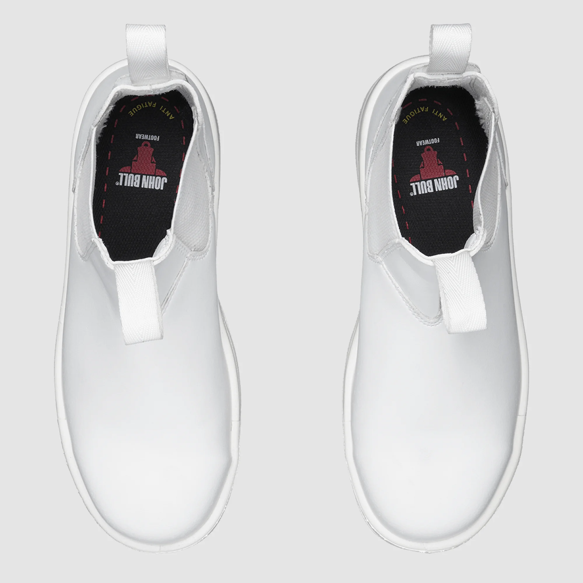 John Bull Bianco 4191 White Microfibre Elastic Sided Safety Boot 11 John Bull Bianco 4191 White Elastic Sided Safety Boot